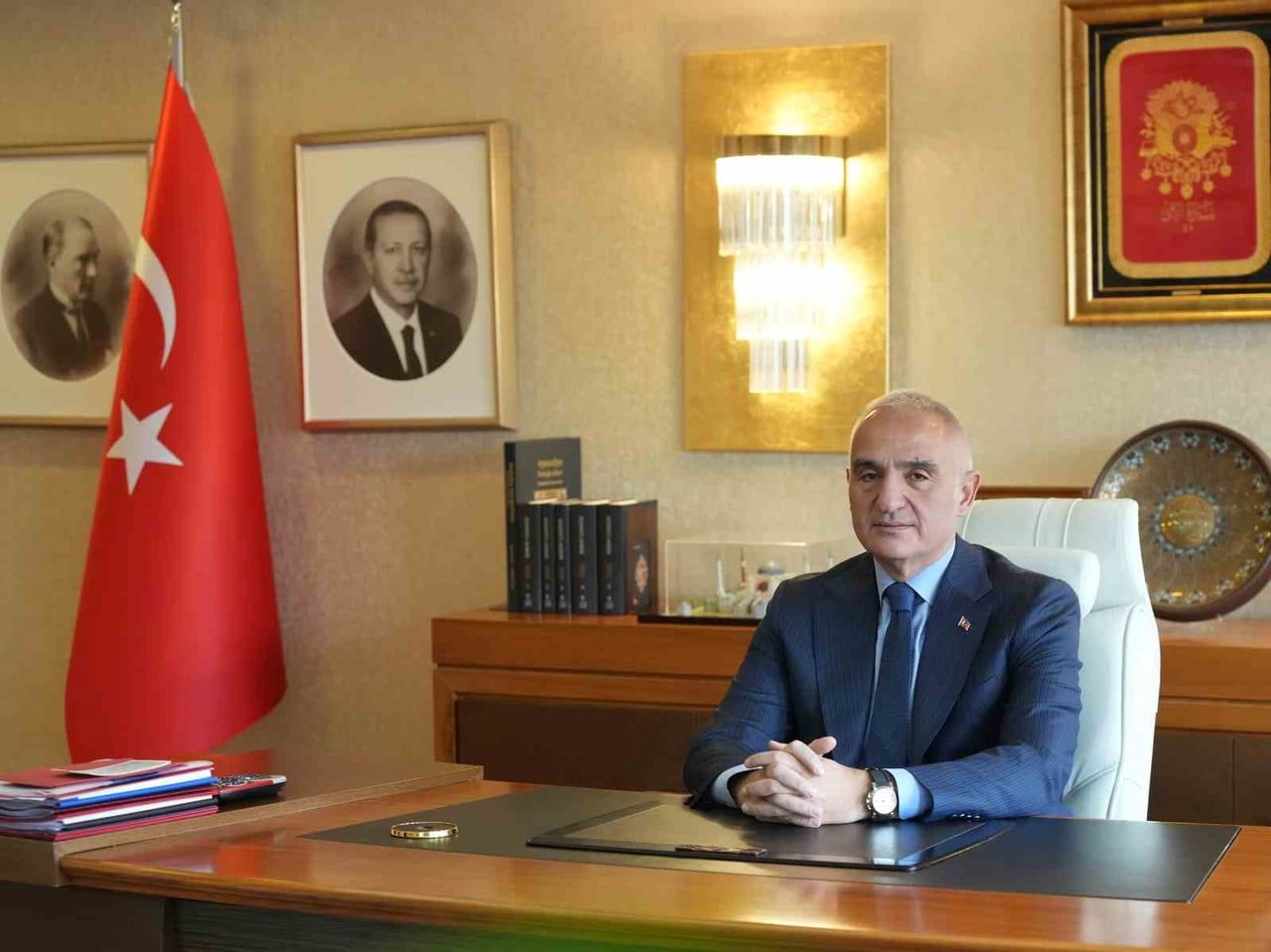 KÜLTÜR VE TURİZM BAKANI MEHMET NURİ ERSOY, AYDIN'DAKİ TRALLEİS ANTİK KENTİ'NDE YÜRÜTÜLEN "GELECEĞE...
