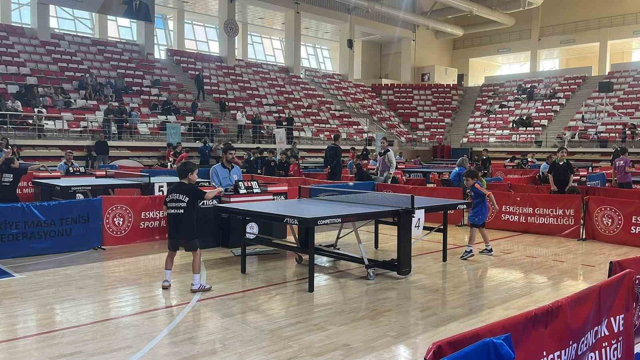 TÜRKİYE MASA TENİSİ FEDERASYONU TARAFINDAN ESKİŞEHİR’DE DÜZENLENEN MİNİKLER MİLLİ TAKIM SEÇME ÖN...