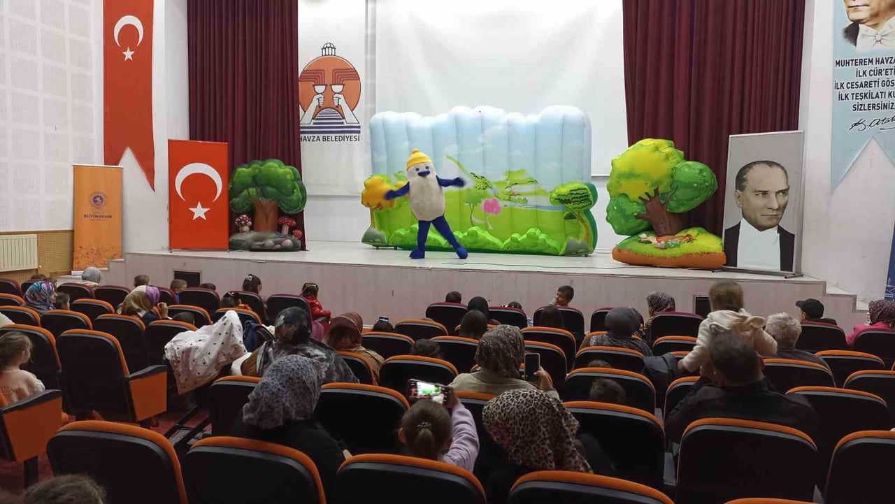 KAPTAN PENGU VE ARKADAŞLARI HAVZA’DA ÇOCUKLARLA BULUŞTU