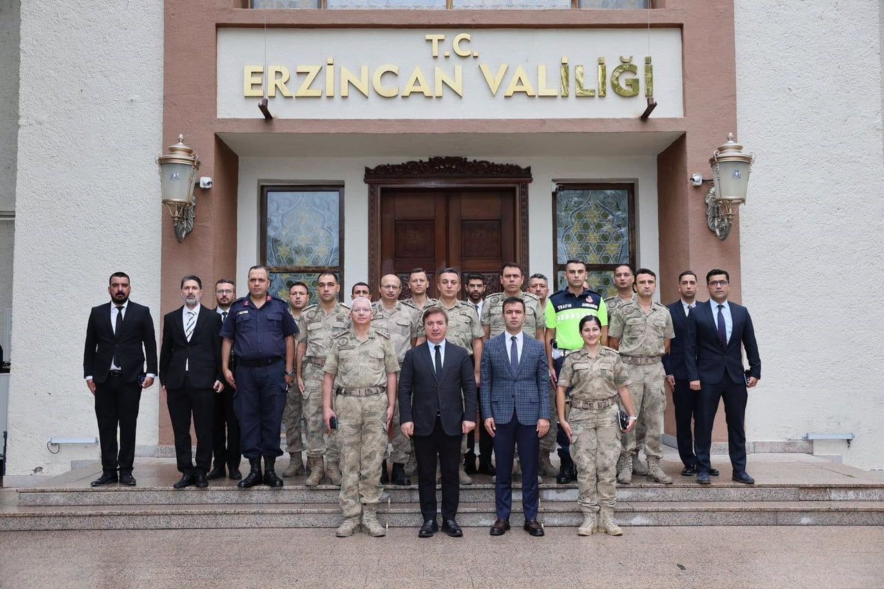 ERZİNCAN'DA GÜVENLİK VE ASAYİŞ TOPLANTISI GERÇEKLEŞTİRİLDİ