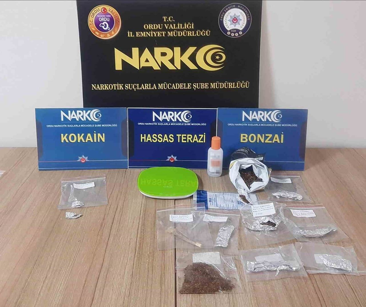 ELE GEÇİRİLEN UYUŞTURUCU MADDELER