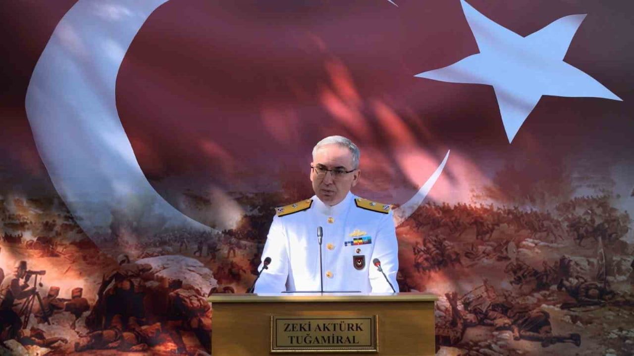 MİLLİ SAVUNMA BAKANLIĞI (MSB) BASIN VE HALKLA İLİŞKİLER MÜŞAVİRİ TUĞAMİRAL ZEKİ AKTÜRK, KONUŞMA...