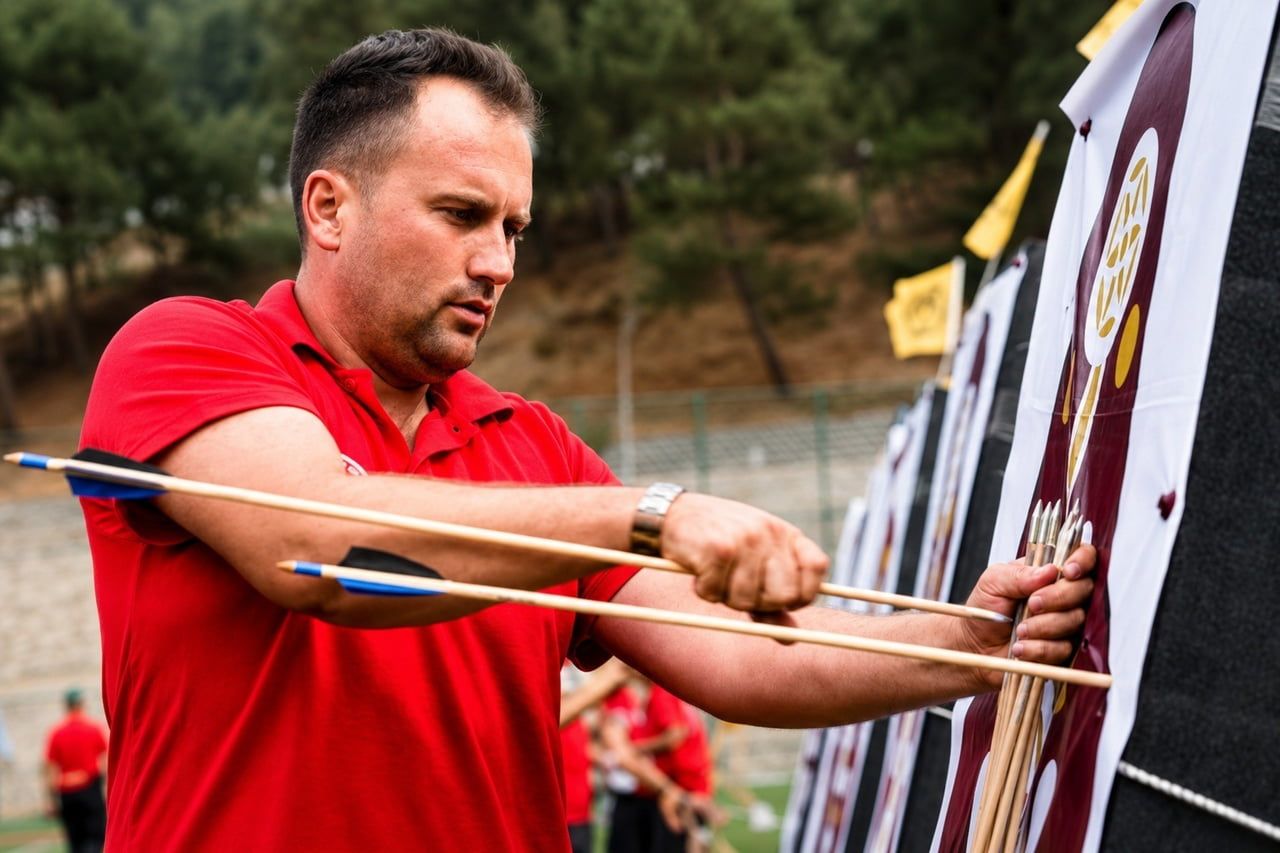 KARACABEY BELEDİYESPOR KULÜBÜ’NÜN BAŞARILI GELENEKSEL OKÇULUK SPORCUSU FATİH ÇETİN, AMASYA’DA...