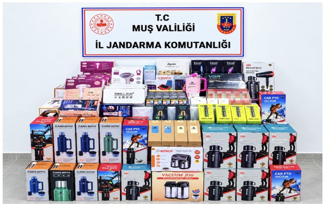MUŞ’TA JANDARMA EKİPLERİNCE DÜZENLENEN OPERASYONDA, PİYASA DEĞERİ YAKLAŞIK 700 BİN TL OLAN 237...