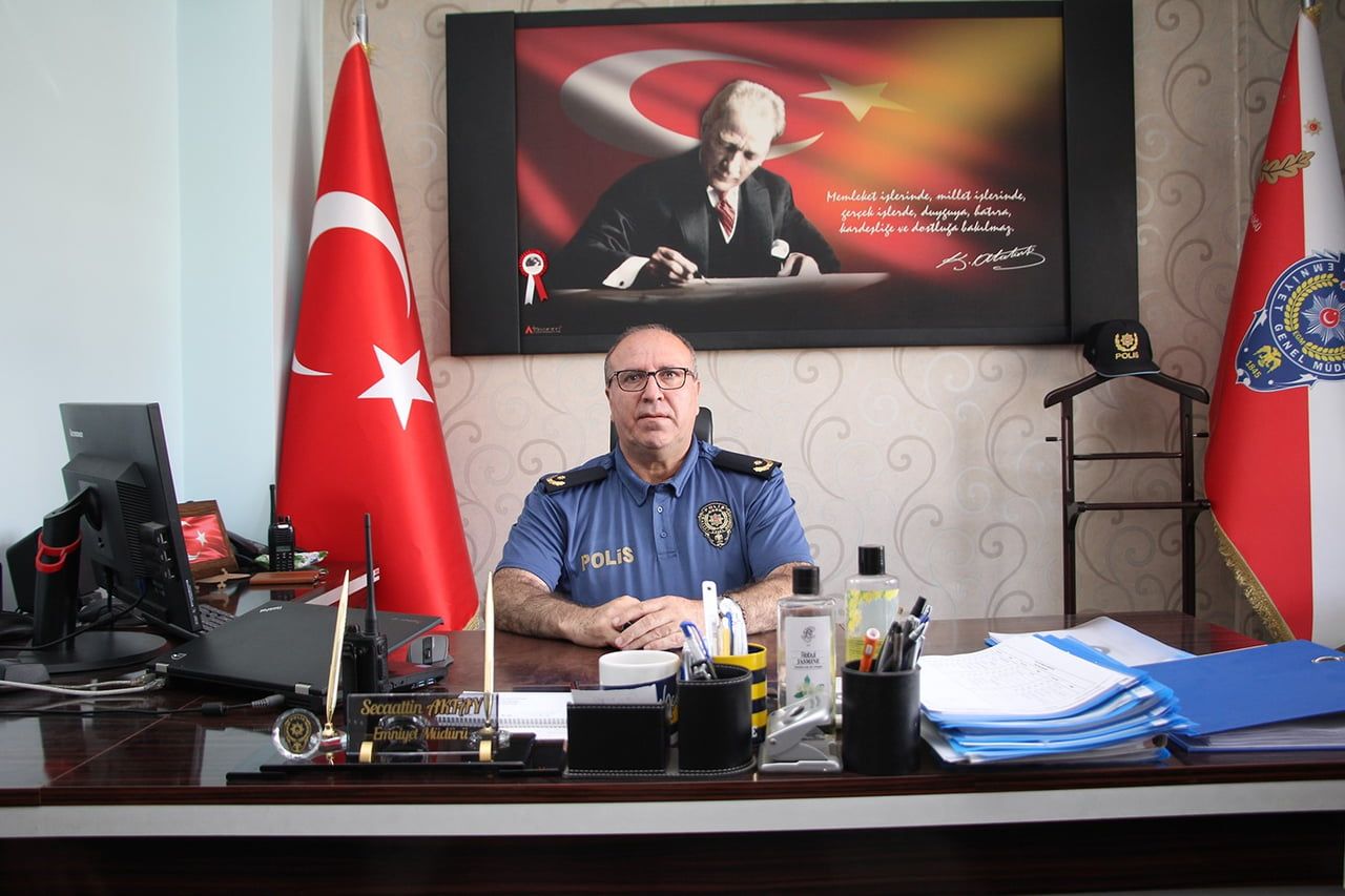 KULA İLÇE EMNİYET MÜDÜRÜ SECAATTİN AKTAY, TURGUTLU İLÇE EMNİYET MÜDÜRLÜĞÜ GÖREVİNE...