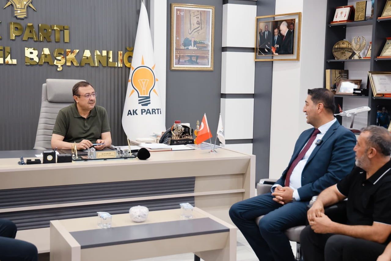 MTSO BAŞKAN ADAYI BOYRAZ’DAN AK PARTİ İL BAŞKANI BAKAN’A ZİYARET