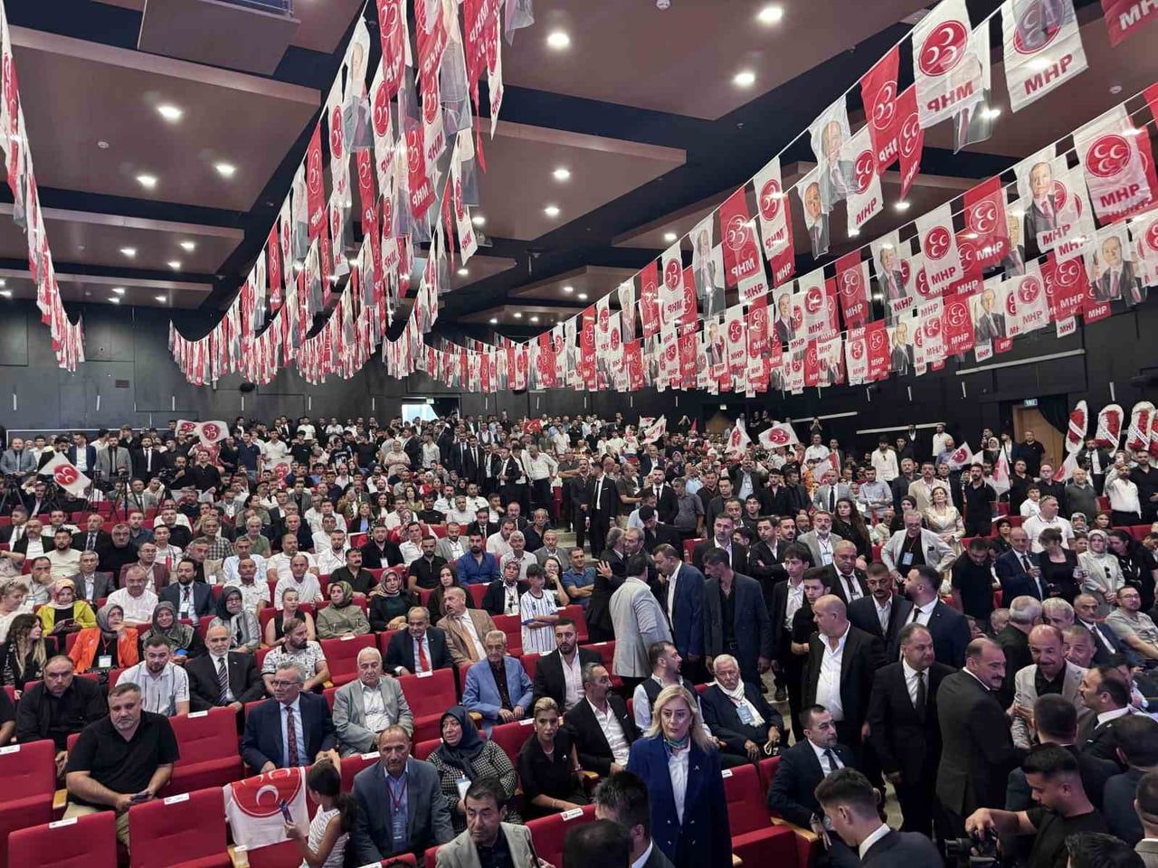 MİLLİYETÇİ HAREKET PARTİSİ (MHP) KAYSERİ İL BAŞKANLIĞI 15. OLAĞAN İL KONGRESİ’NDE KONUŞAN MHP...