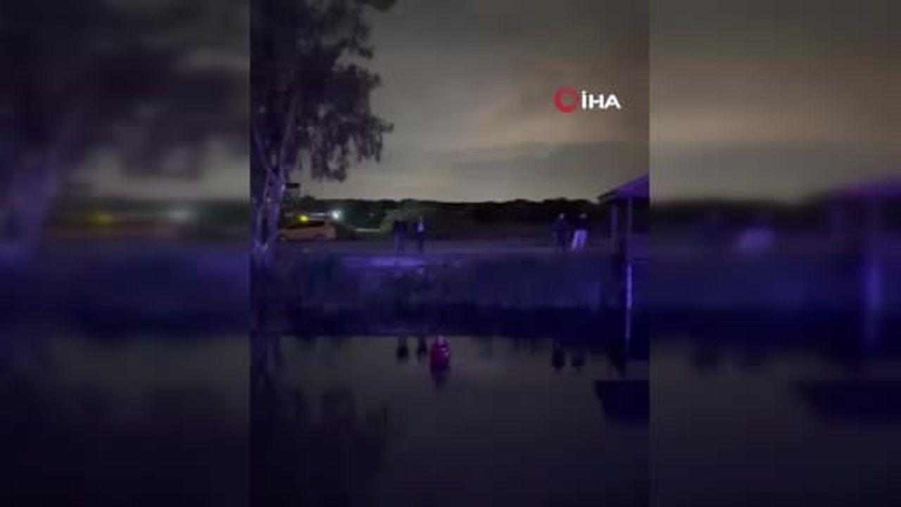 Antalya'da sulama kanalına uçan araçtaki 2 kişiyi itfaiye ekipleri kurtardı