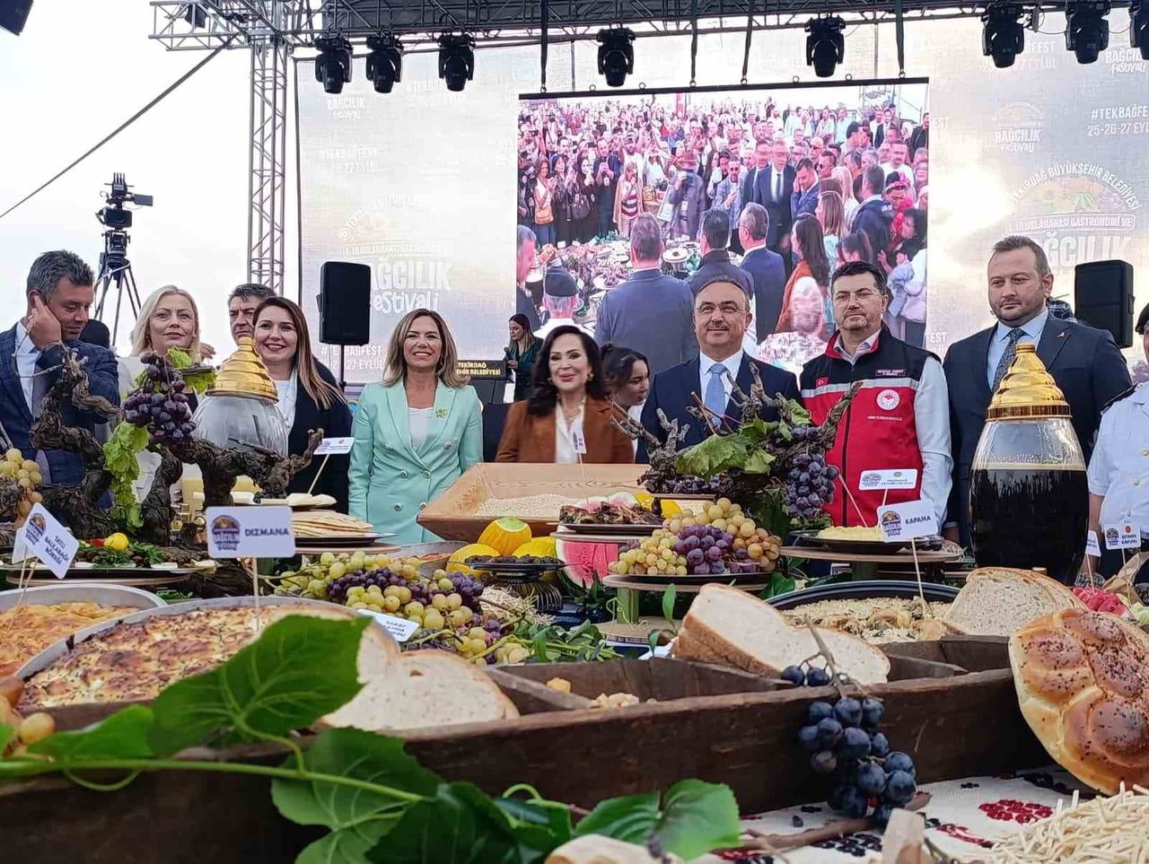 TEKİRDAĞ BÜYÜKŞEHİR BELEDİYESİ TARAFINDAN BU YIL İLK KEZ DÜZENLENEN 1. ULUSLARARASI GASTRONOMİ VE...