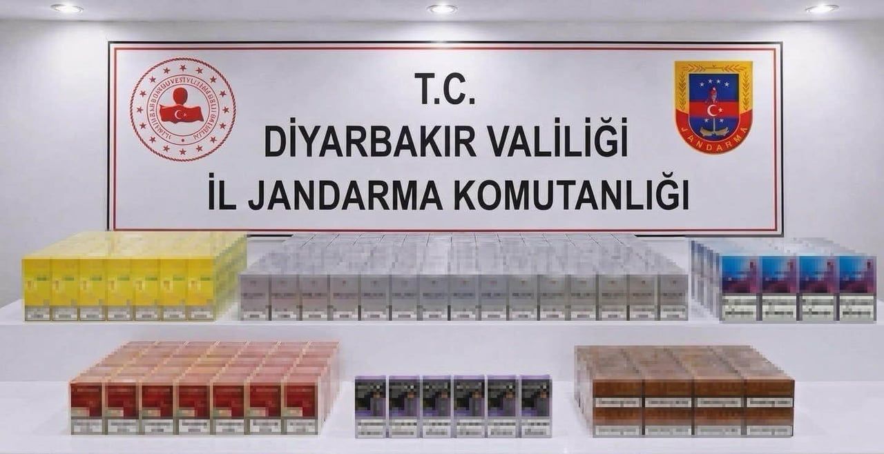 DİYARBAKIR'DA ÇOK SAYIDA GÜMRÜK KAÇAĞI MALZEME ELE GEÇİRİLDİ