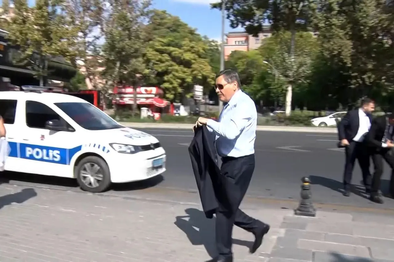 MELİH GÖKÇEK, HAKKINDA AÇILAN SORUŞTURMA KAPSAMINDA ANKARA ADLİYESİ'NE İFADE VERMEYE GELDİ