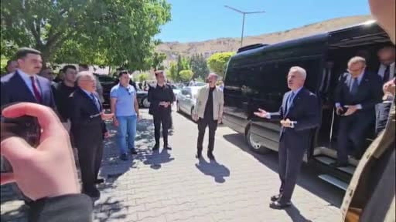 Bakan Uraloğlu Darende'de