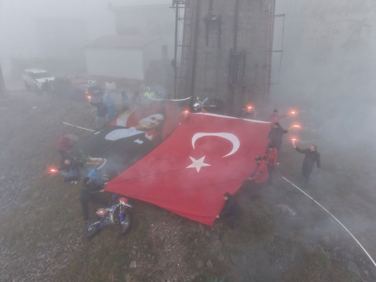 KOCAELİ'NİN KARTEPE İLÇESİNDE CUMHURİYET'İN 103. YIL DÖNÜMÜ DOLAYISIYLA DÜZENLENEN ETKİNLİKTE TÜRK...
