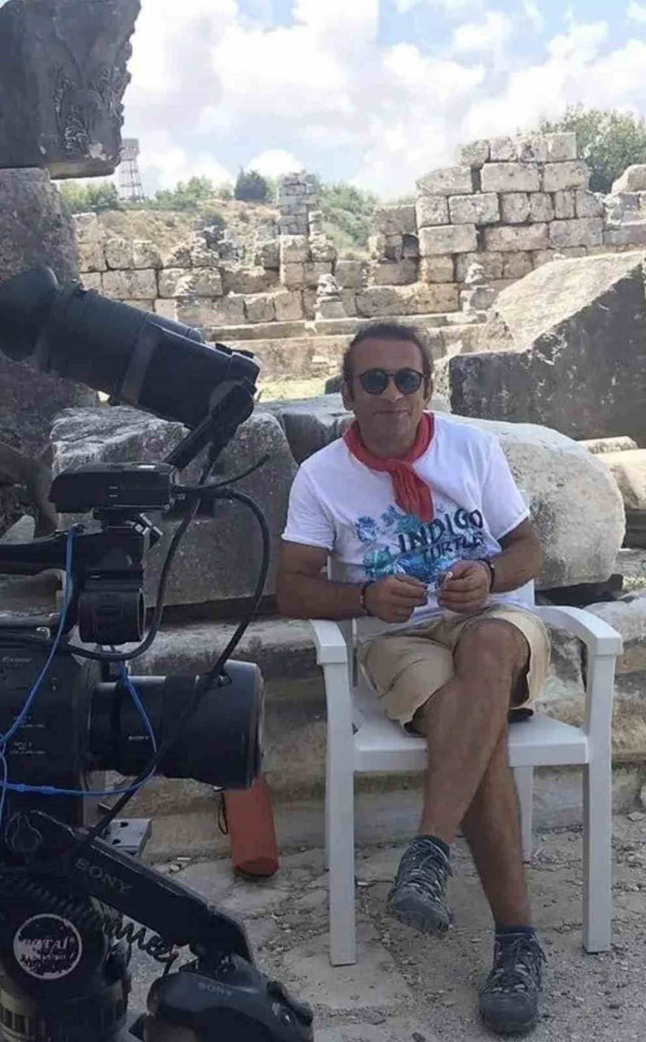 MUĞLA’NIN DATÇA İLÇESİNDE KNİDOS ANTİK KENTİ KAZI EKİBİNDE RESTORATÖR OLARAK GÖREV YAPAN MURAT...