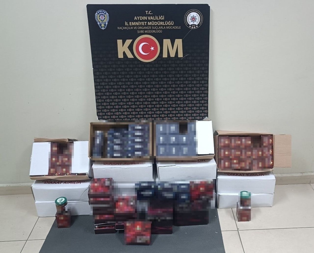 AYDIN’DA KAÇAKÇILIK OPERASYONU