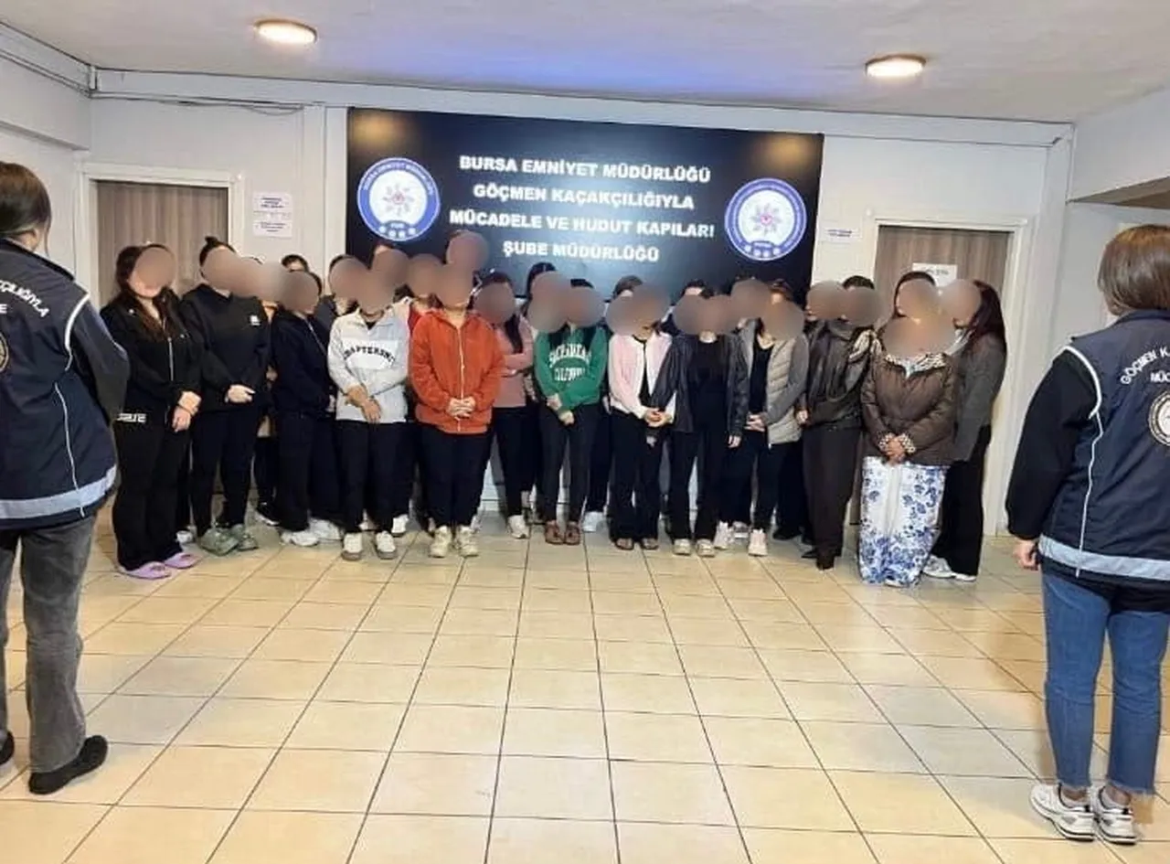 BURSA’DA YABANCI UYRUKLU KADINLARIN KAÇAK MASÖR OLARAK ÇALIŞTIRILDIĞI UMUMA AÇIK İŞ YERLERİNE...