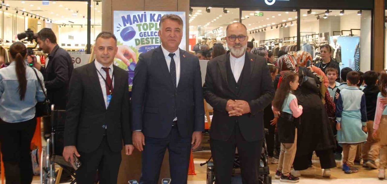 KAHRAMANMARAŞ’TA 2012 YILINDAN BU YANA ARALIKSIZ SÜRDÜRÜLEN MAVİ KAPAK TOPLAMA KAMPANYASI İLE 15...