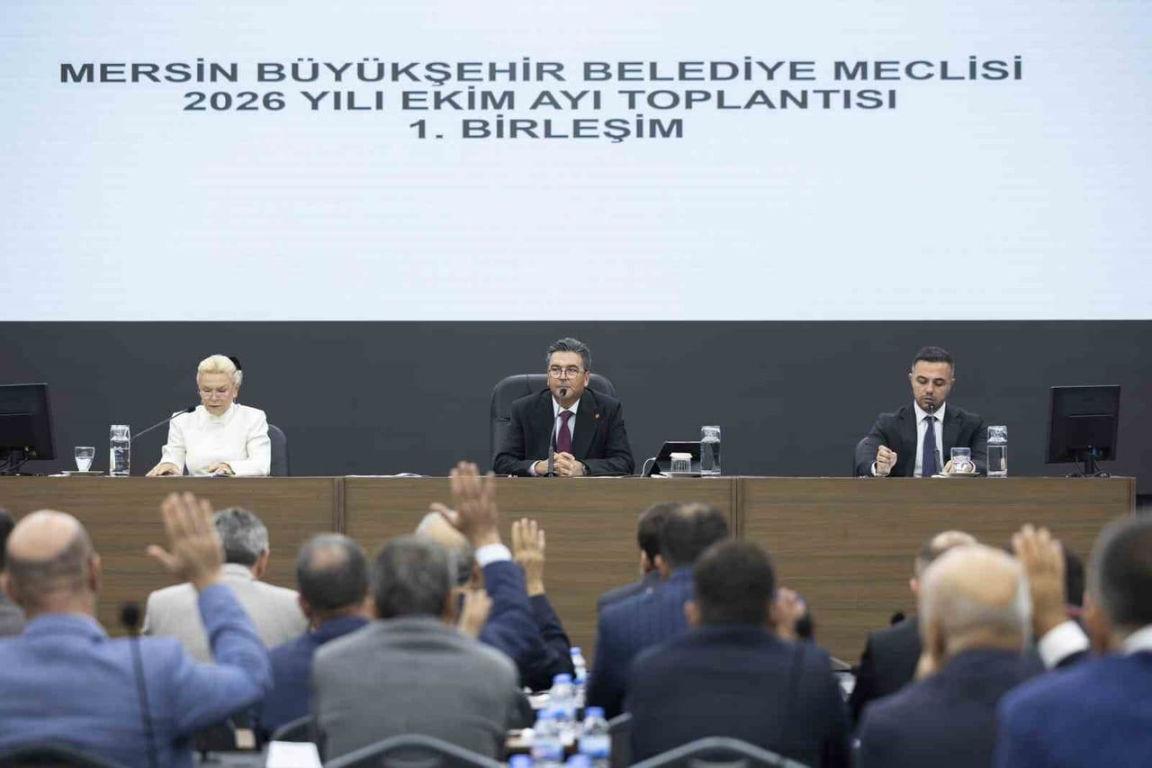 MERSİN BÜYÜKŞEHİR BELEDİYE MECLİSİ’NİN 2026 YILI EKİM AYI OLAĞAN TOPLANTISI 1. BİRLEŞİMİ, MECLİS...