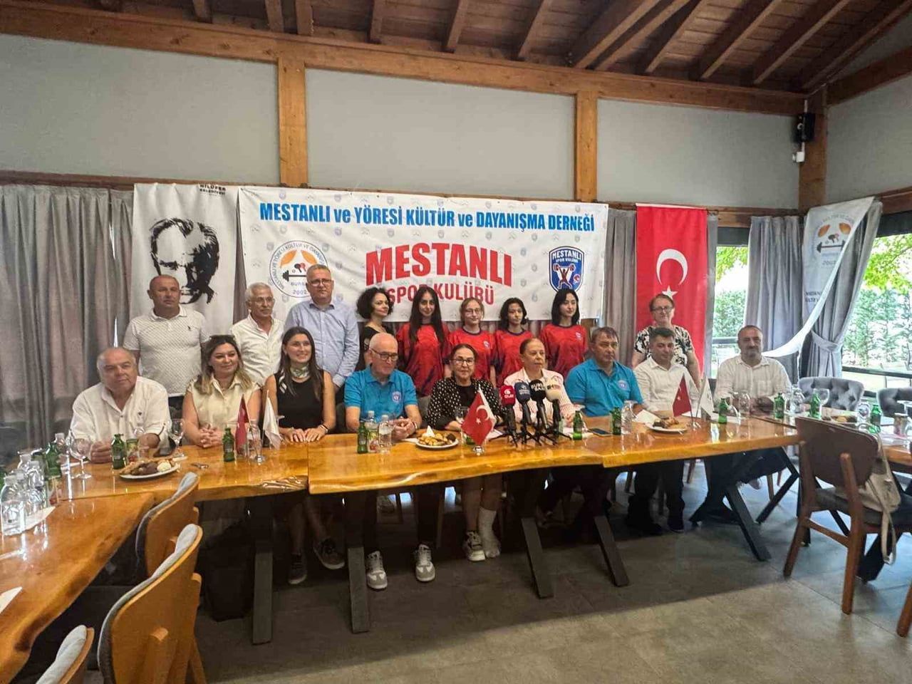 MESTANLI VE YÖRESİ KÜLTÜR VE DAYANIŞMA DERNEĞİ ÖNCÜLÜĞÜNDE KURULAN MESTANLI SPOR KULÜBÜ, HALTER VE...