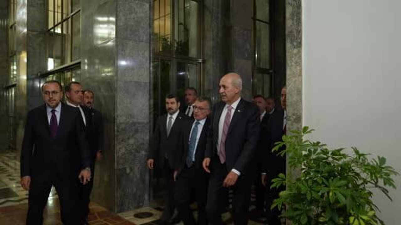 TBMM Başkanı Kurtulmuş’tan kulis ziyareti