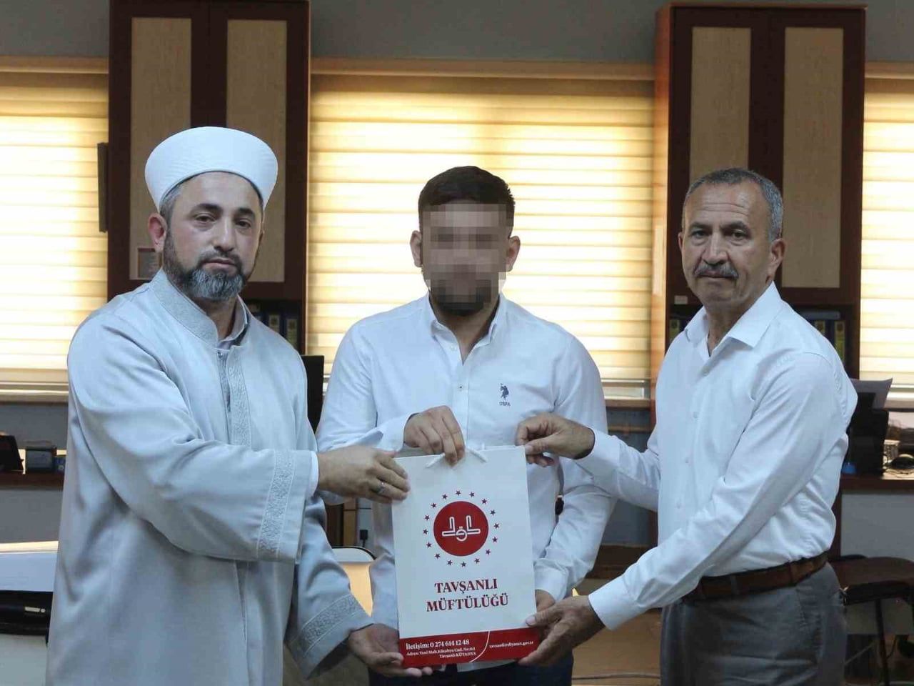 TAVŞANLI CEZAEVİNDE MÜSLÜMAN OLDU