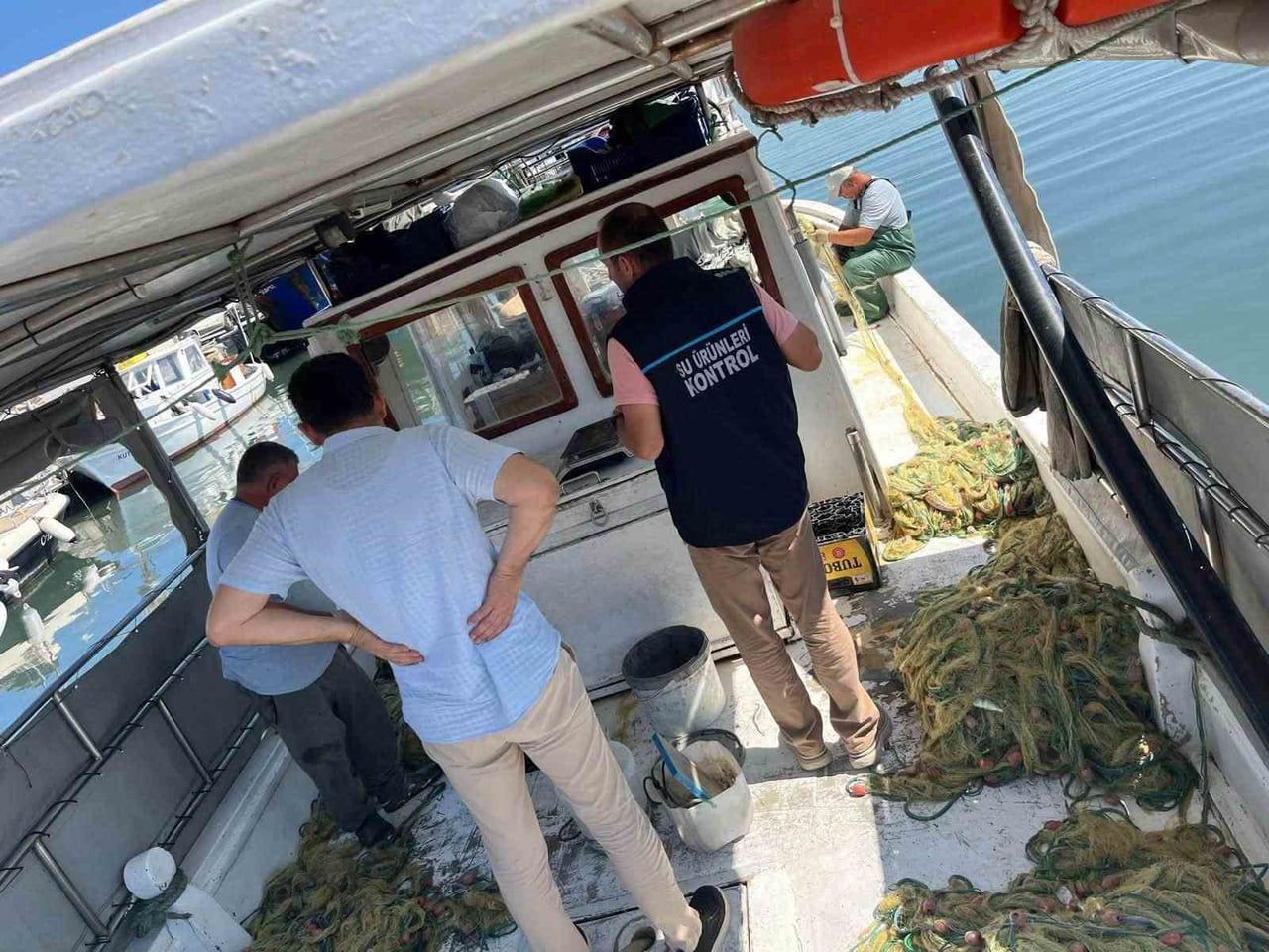 DİDİM İLÇE TARIM VE ORMAN MÜDÜRLÜĞÜ EKİPLERİNCE GERÇEKLEŞTİRİLEN DENETİMLERDE BALIKÇILARA MEVZUAT...