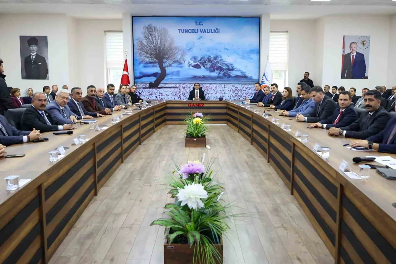 TUNCELİ'DE 2026 YILI 4. DÖNEM İL KOORDİNASYON KURULU TOPLANTISI, VALİ VEKİLİ HAKAN ÖZNAY...