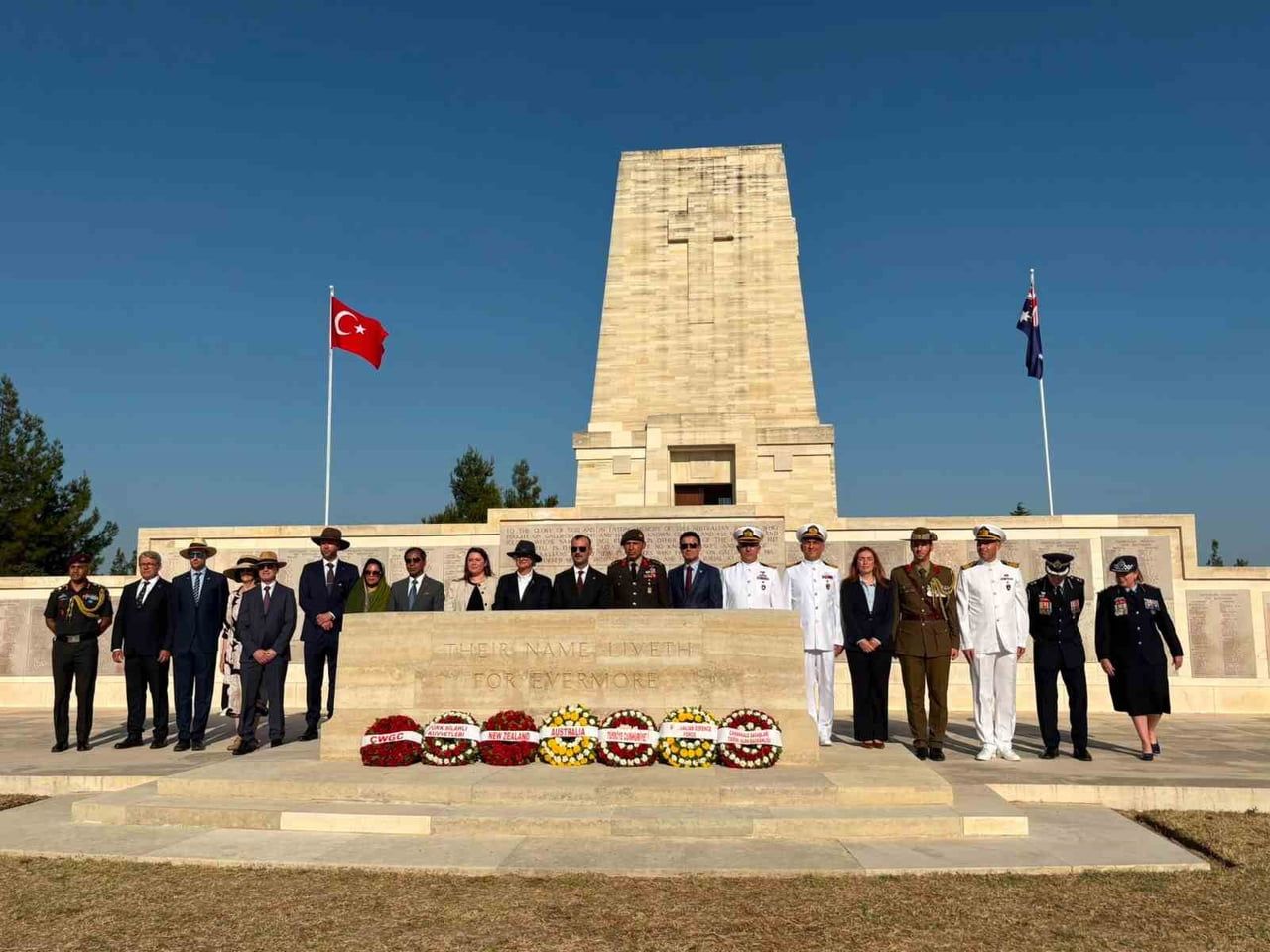 AVUSTRALYA BÜYÜKELÇİLİĞİ TARAFINDAN 1915 AĞUSTOS TAARRUZU'NUN 111’İNCİ YIL DÖNÜMÜ NEDENİYLE TÖREN...