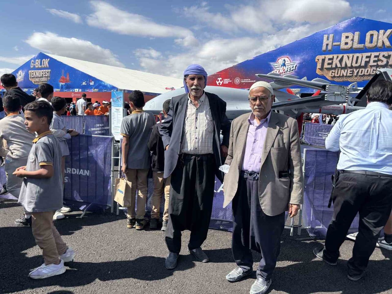 VATANDAŞLAR TEKNOFEST'TE BÜYÜK BİR MUTLULUK VE GURUR YAŞADI