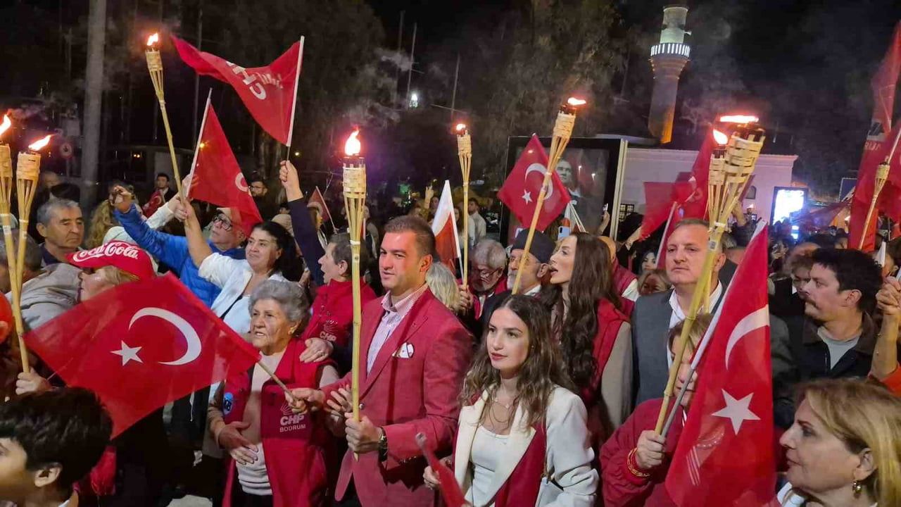 TÜRKİYE CUMHURİYETİ'NİN KURULUŞUNUN 103'ÜNCÜ YIL DÖNÜMÜ KUTLAMALARI KAPSAMINDA MUĞLA'NIN BODRUM...