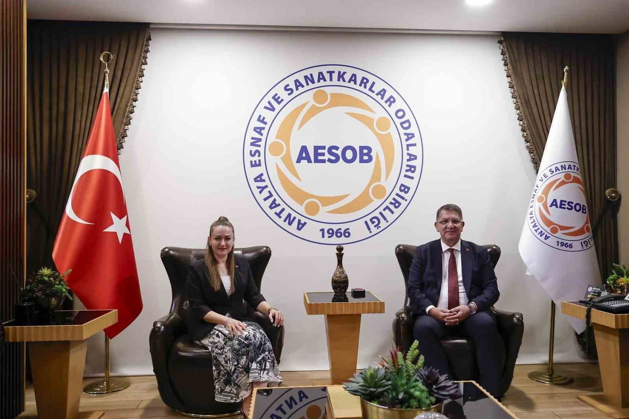ANTALYA BÜYÜKŞEHİR BELEDİYE BAŞKAN VEKİLİ BÜŞRA ÖZDEMİR, ANTALYA ESNAF VE SANATKÂRLAR ODALARI...