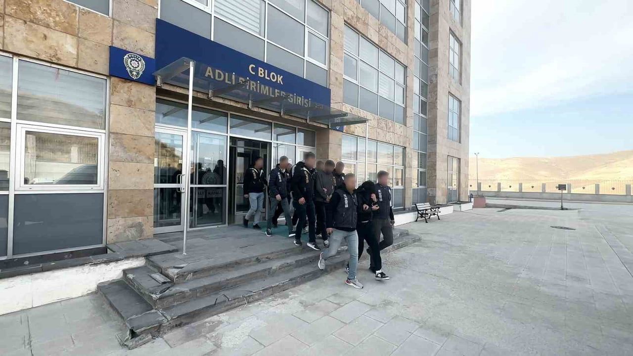 SORUŞTURMA KAPSAMINDA 12 ŞÜPHELİ TUTUKLANDI.