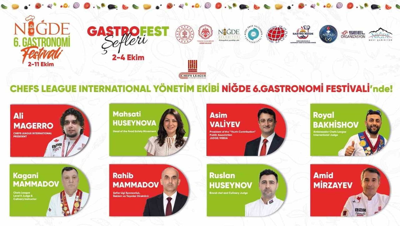 6. GASTRONOMİ FESTİVALİ İÇİN GERİ SAYIM BAŞLADI