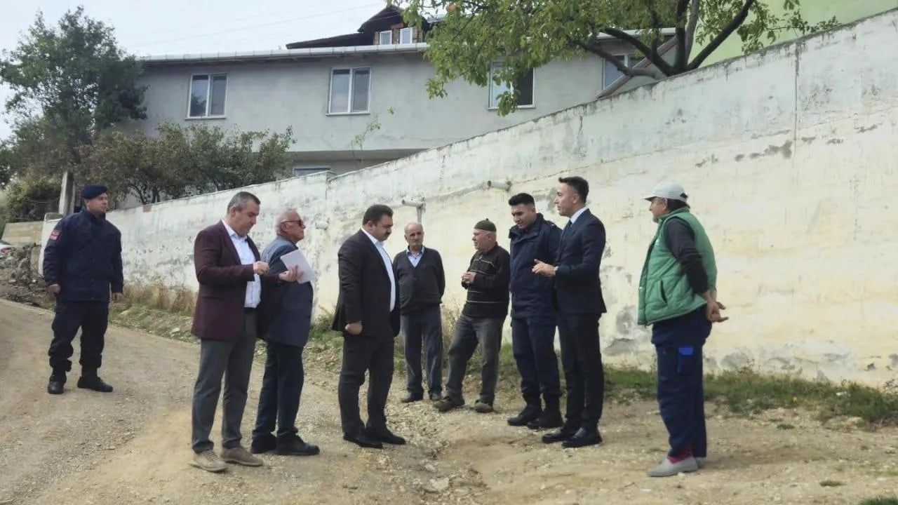 SİNOP’UN SARAYDÜZÜ İLÇESİNDE ÇALPINAR KÖYÜ’NÜN KÖY İÇİ YOLLARINDA İNCELEMELERDE...