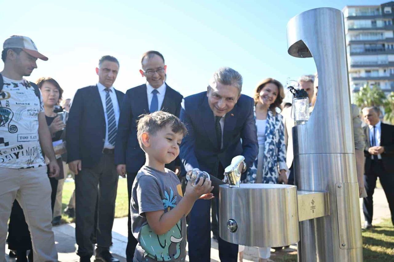 NTALYA'DA TEK KULLANIMLIK PLASTİK ŞİŞE TÜKETİMİNİ AZALTMAK VE VATANDAŞLARIN TEMİZ İÇME SUYUNA...