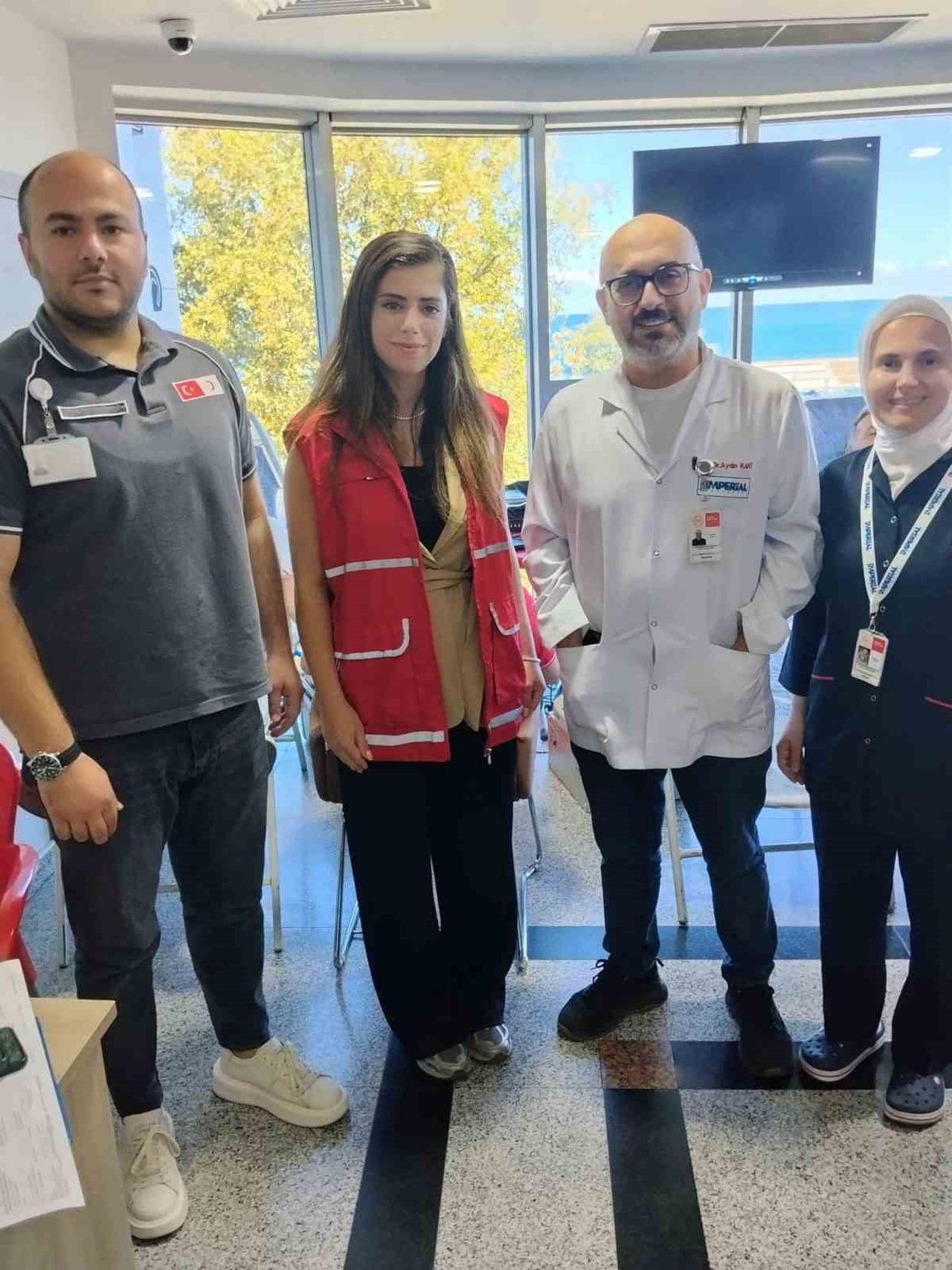 ÖZEL İMPERİAL HASTANESİ VE KIZILAY İŞ BİRLİĞİ İLE KAN BAĞIŞI KAMPANYASI GERÇEKLEŞTİRİLDİ....