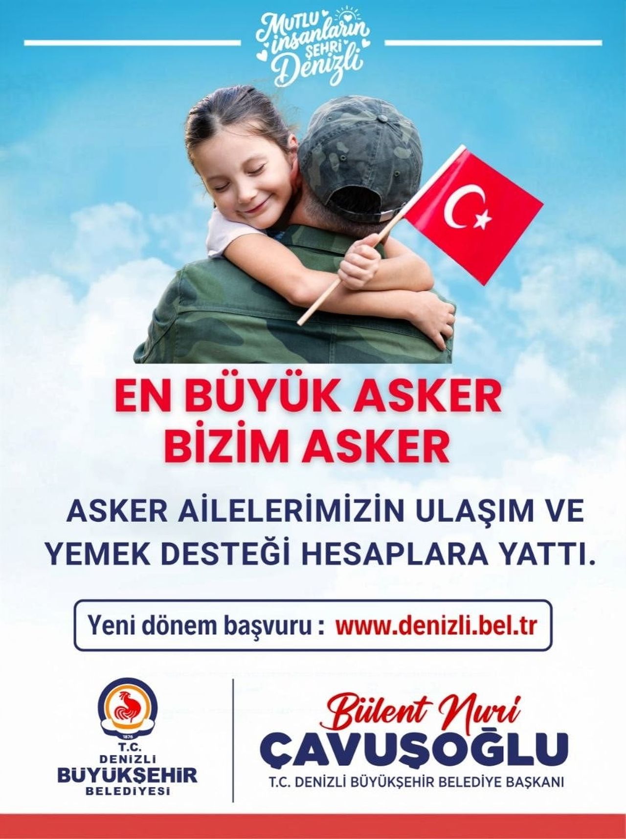 DENİZLİ BÜYÜKŞEHİR BELEDİYESİ'NİN DAR GELİRLİ HANELER, ÖĞRENCİLER VE ASKER AİLELERİ İÇİN...