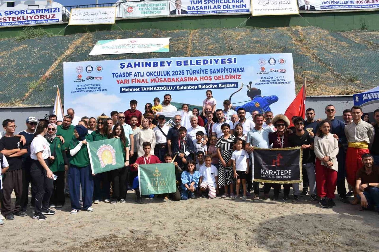 ATLI OKÇULUK 2026 TÜRKİYE ŞAMPİYONASI'NIN YARI FİNAL YARIŞLARI, GAZİANTEP'TE ŞAHİNBEY BELEDİYESİ...