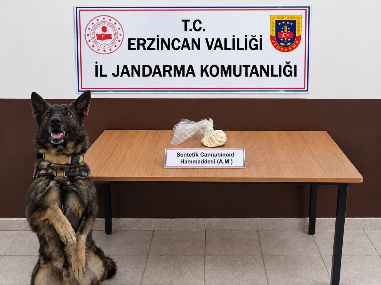 Jandarmadan Erzincan'da iki operasyon: skunk ve bonzai hammaddesi ele geçirildi