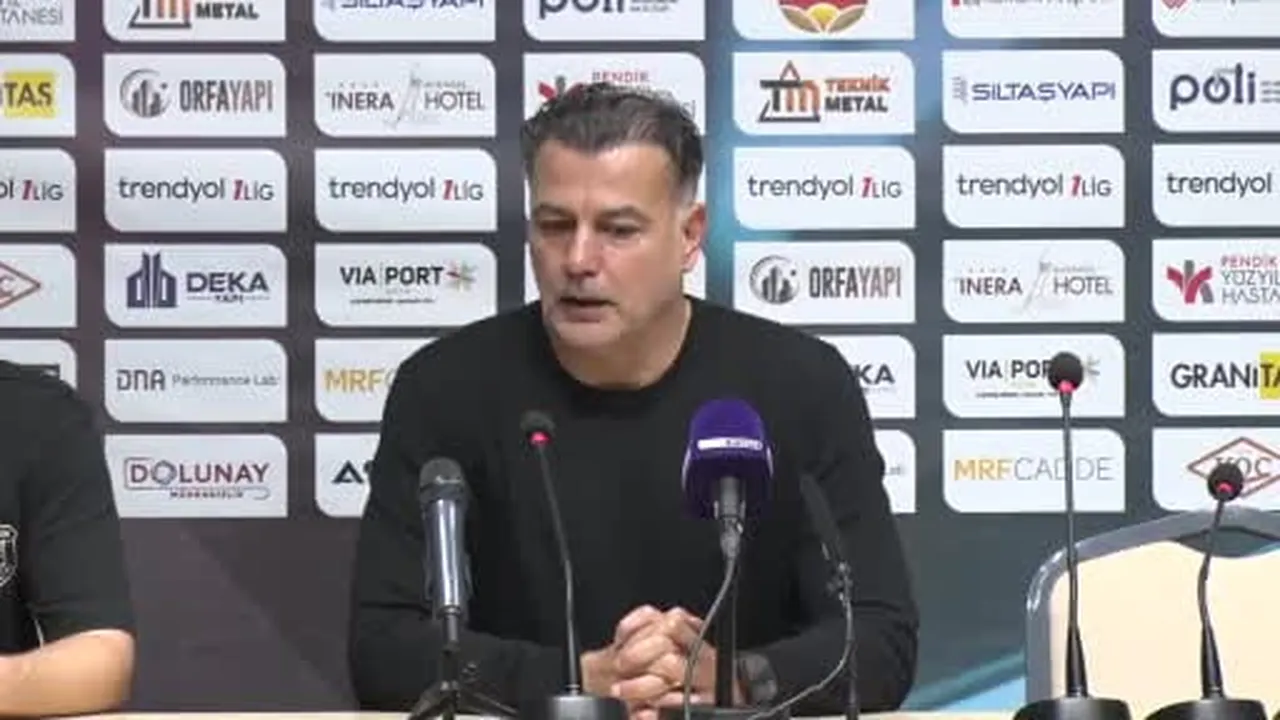 Pendikspor Teknik Direktörü Murat Şahin, "Pendikspor’u şu anda olduğu durumdan daha iyi yerlere...
