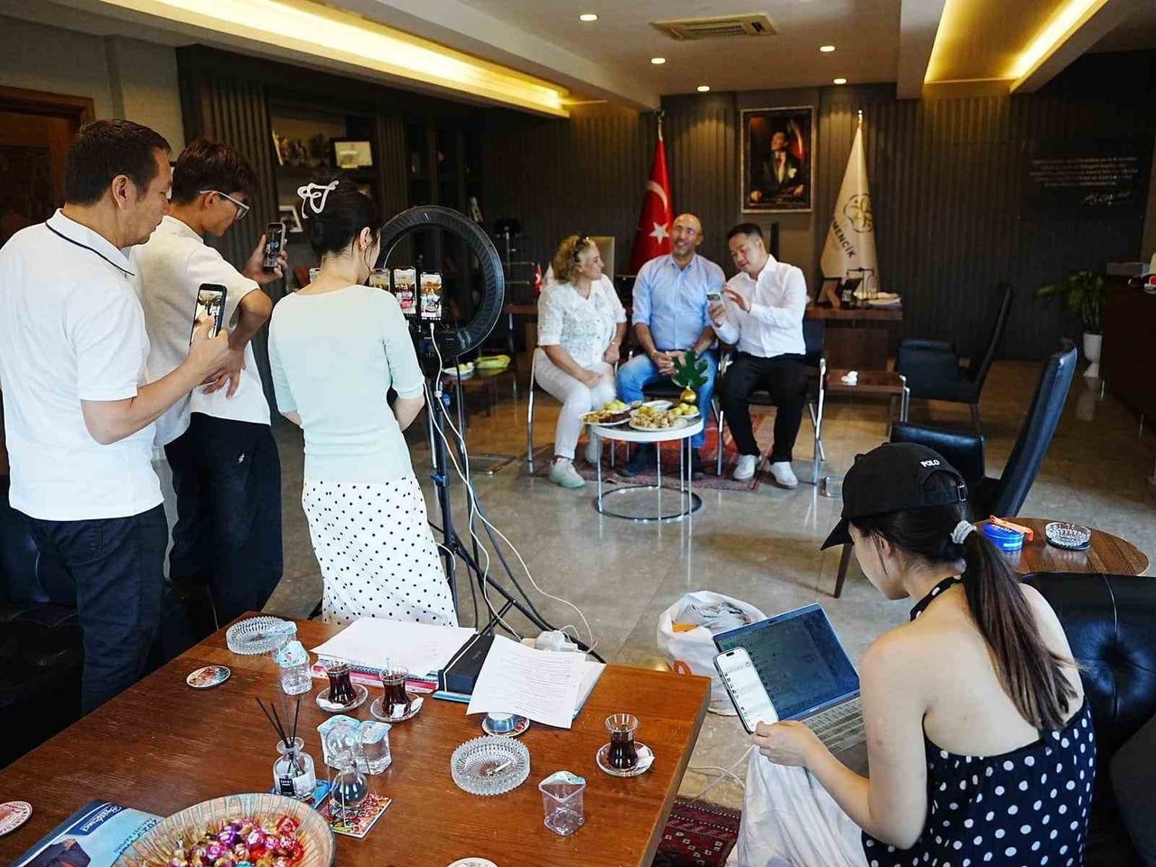 GERMENCİK BELEDİYE BAŞKANI BURAK ZENCİRCİ, KURU İNCİRİN ÇİN’DE TANITIMINA VE TÜRKİYE-ÇİN...