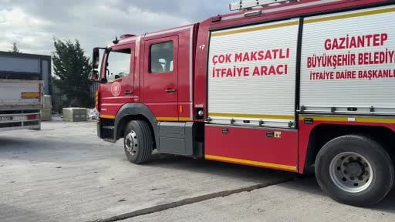 Gaziantep'te mermer blok işçilerin üzerine devrildi: 1 ölü, 1 ağır yaralı