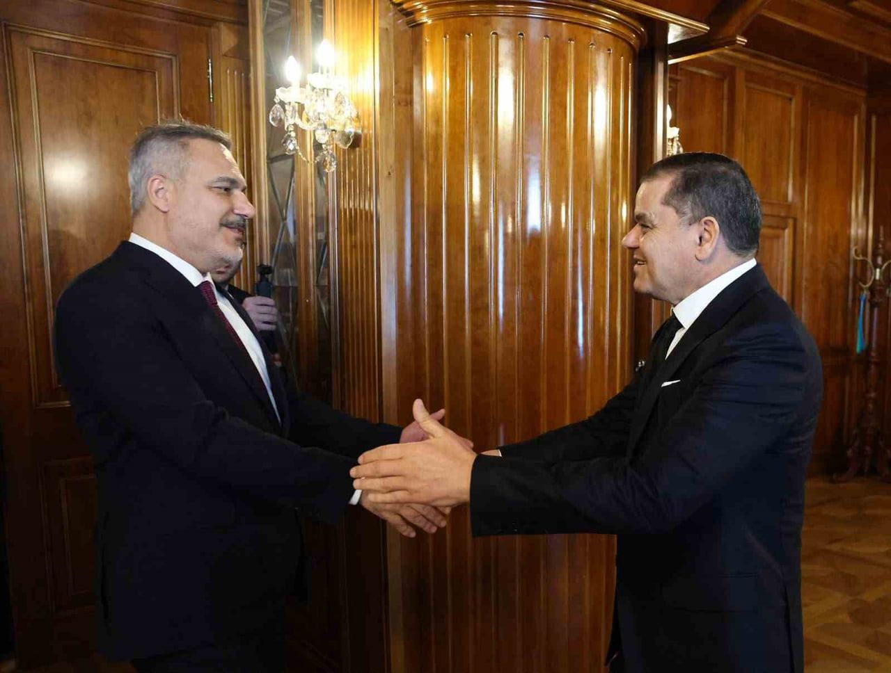 DIŞİŞLERİ BAKANI HAKAN FİDAN, TRABLUS'TA LİBYA ULUSAL BİRLİK HÜKÜMETİ BAŞBAKANI ABDÜLHAMİD DİBEYBE...