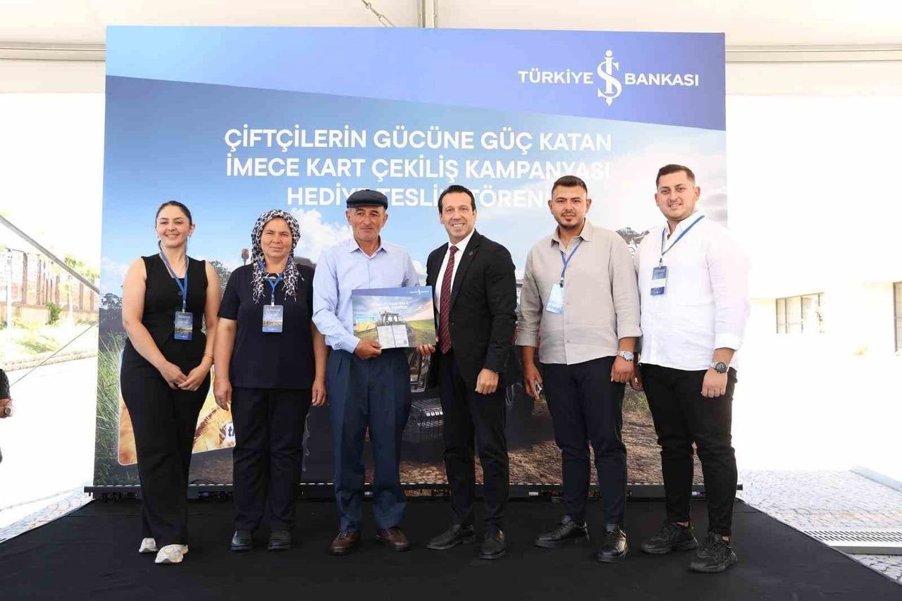 TÜRKİYE İŞ BANKASI’NIN BU YIL ÜÇÜNCÜSÜNÜ DÜZENLEDİĞİ "ÇİFTÇİLERİN GÜCÜNE GÜÇ KATAN İMECEKART...