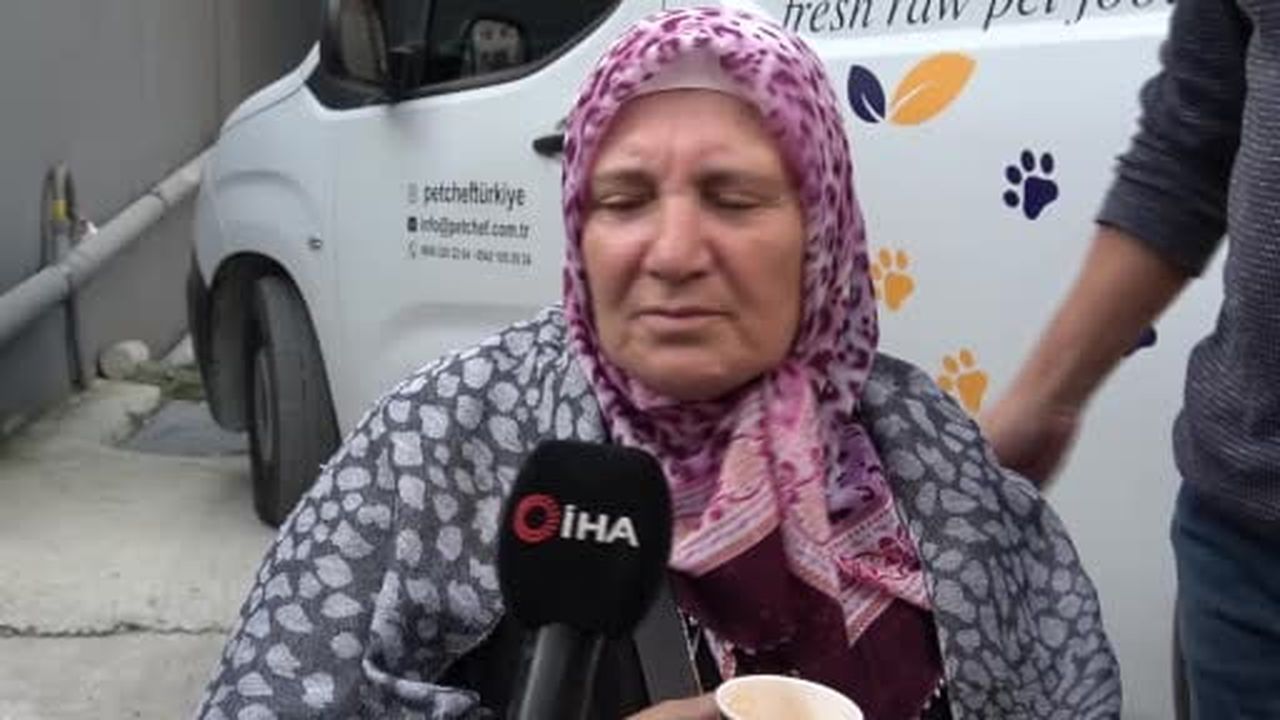 Maltepe'de eşi göçükten çıkan kadın konuştu: "Çatlakları görmedim ama binamız eskiydi...