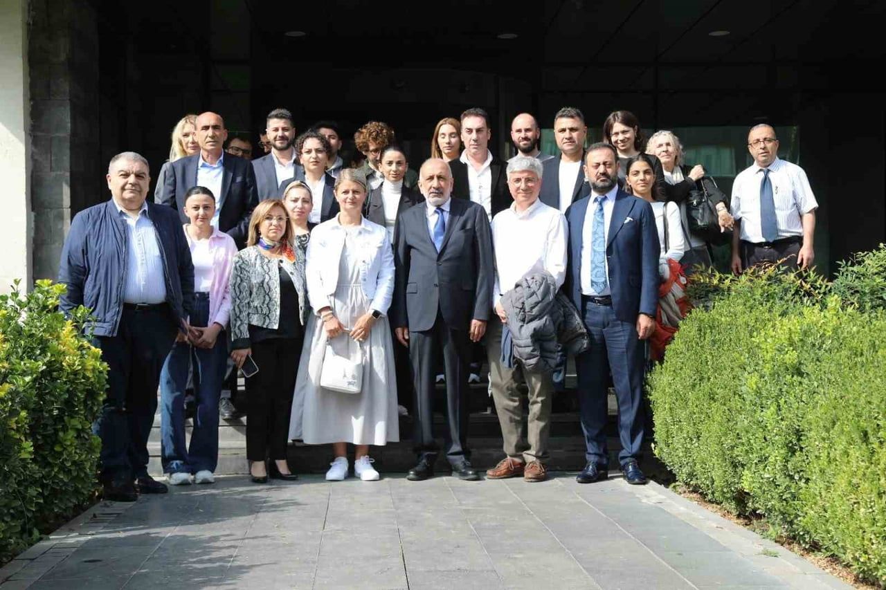 ERMENİ HEYETİ, DİYARBAKIR TİCARET VE SANAYİ ODASINI (DTSO) ZİYARET ETTİ