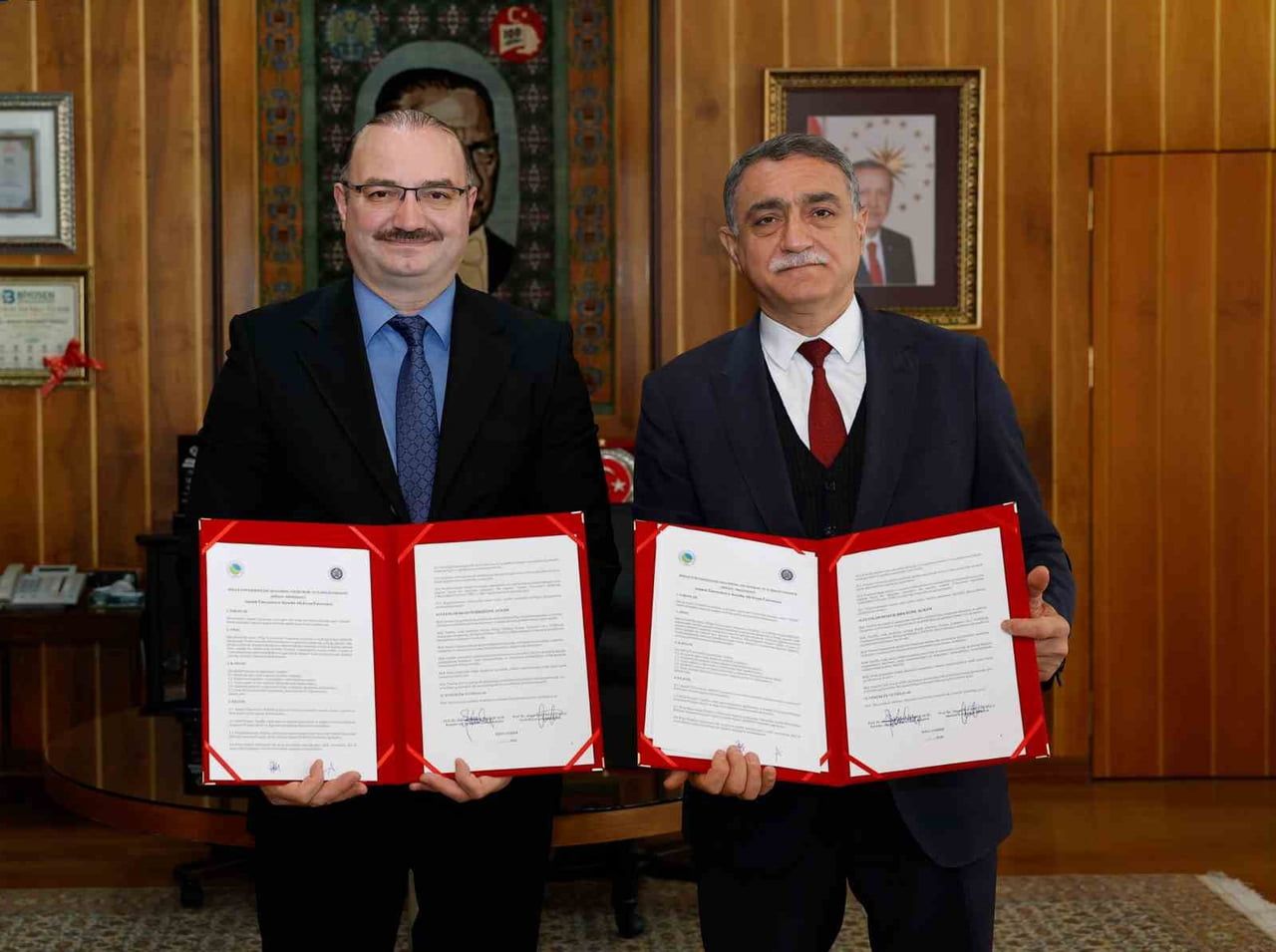 ATATÜRK ÜNİVERSİTESİ İLE KIRŞEHİR AHİ EVRAN ÜNİVERSİTESİ, ORTAK ARAŞTIRMA PROJELERİNİN...