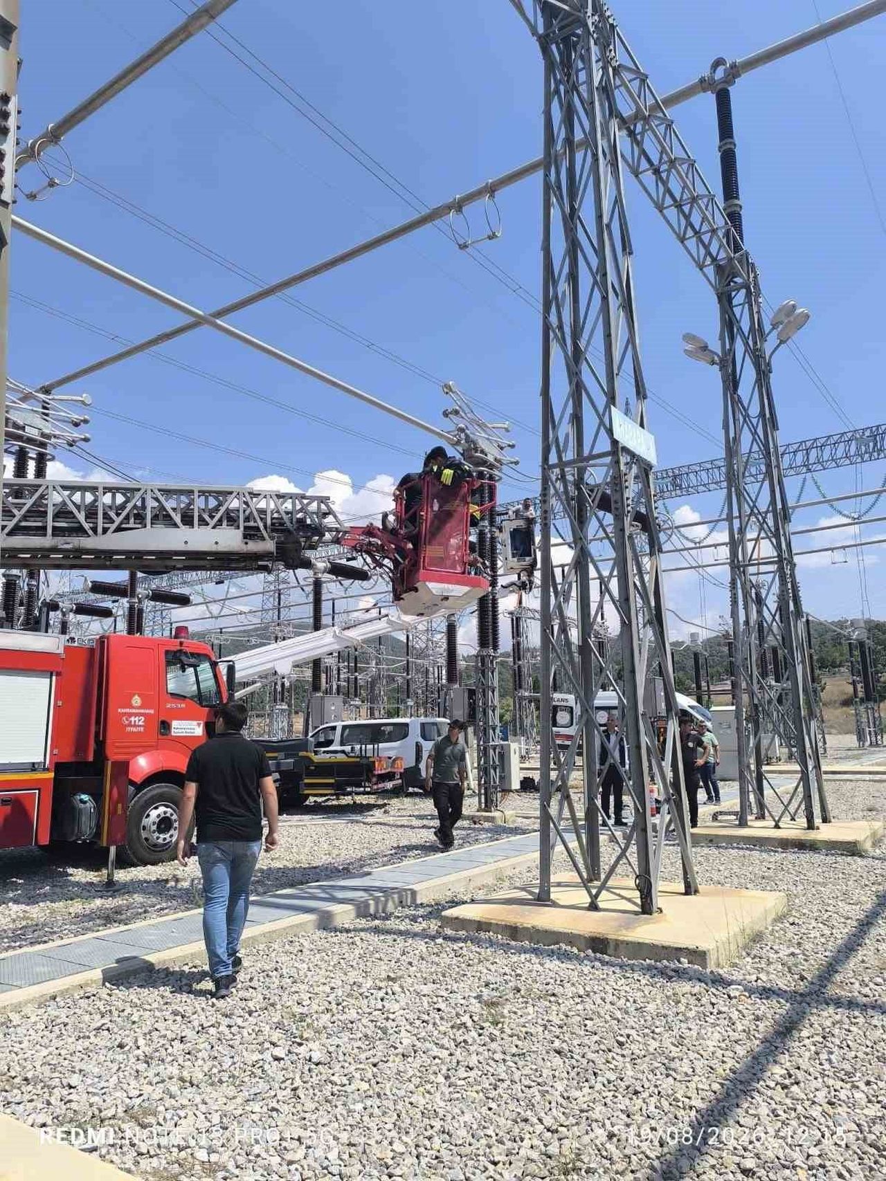 KAHRAMANMARAŞ'IN ANDIRIN İLÇESİNDE BULUNAN TRANSFORMATÖR MERKEZİNDE BAKIM VE ONARIM ÇALIŞMALARI...