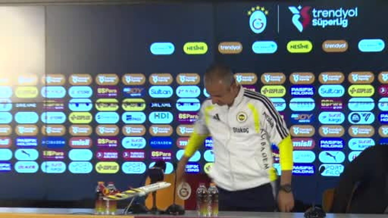 Fenerbahçe Teknik Direktörü İsmail Kartal, Galatasaray mağlubiyeti sonrası, "Şu anda sezonun...