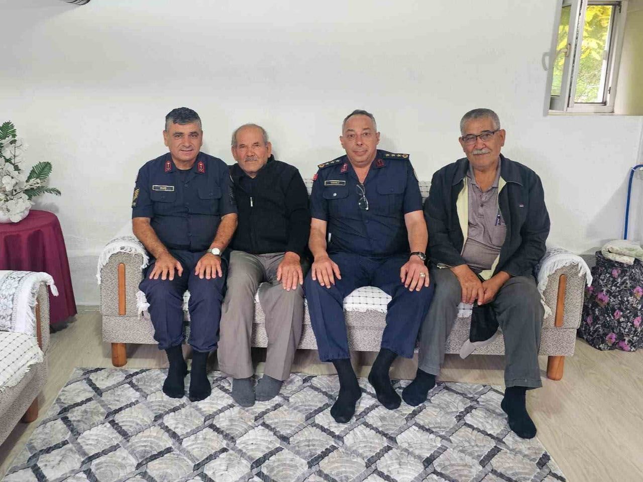 İL JANDARMA KOMUTANI VANLI, GAZİLERLE BİR ARAYA GELDİ
